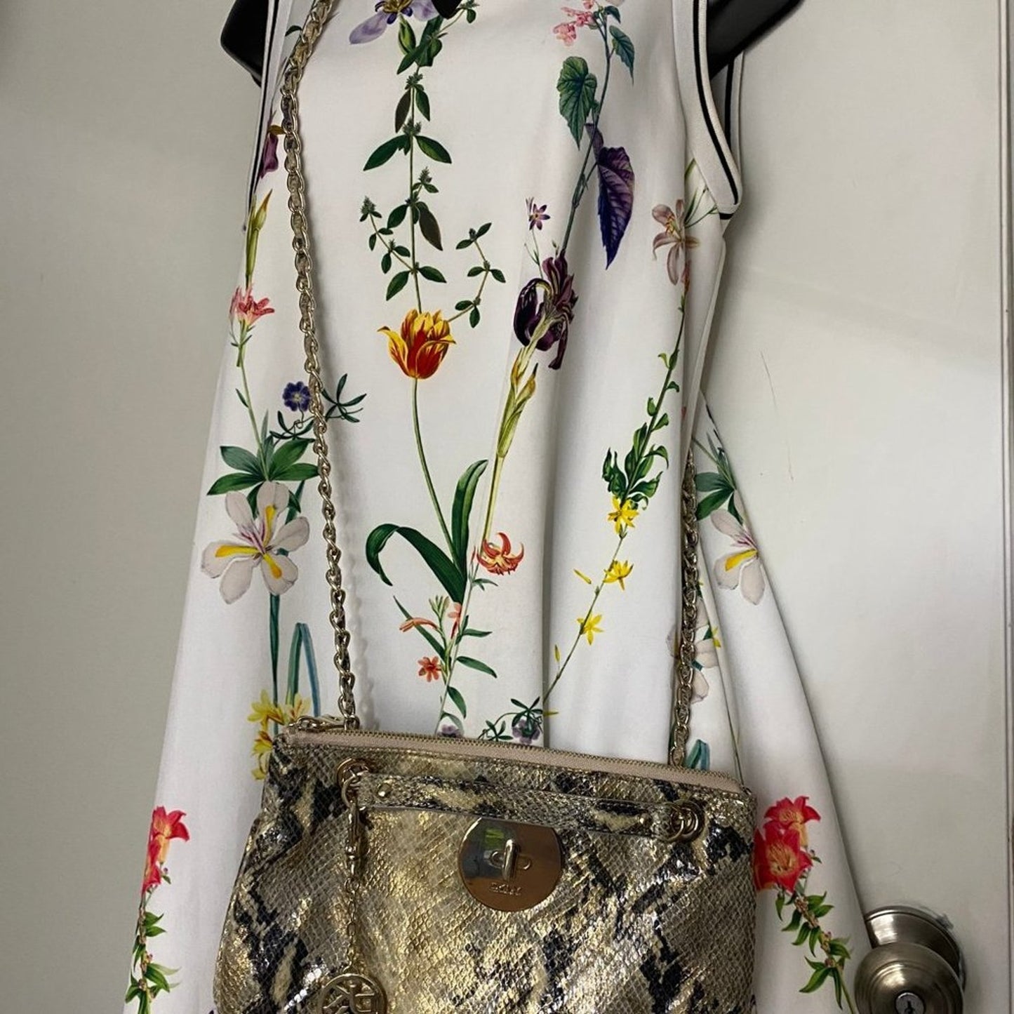 DKNY Multicolor Leather Crossbody
