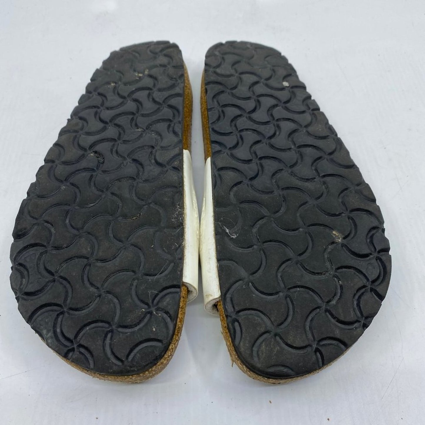 Unisex Birkenstock Birki's White Sandals Size: 6