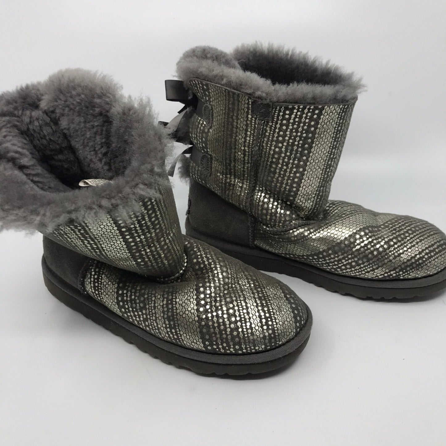 Mid UGG Gray Boots Size US 6