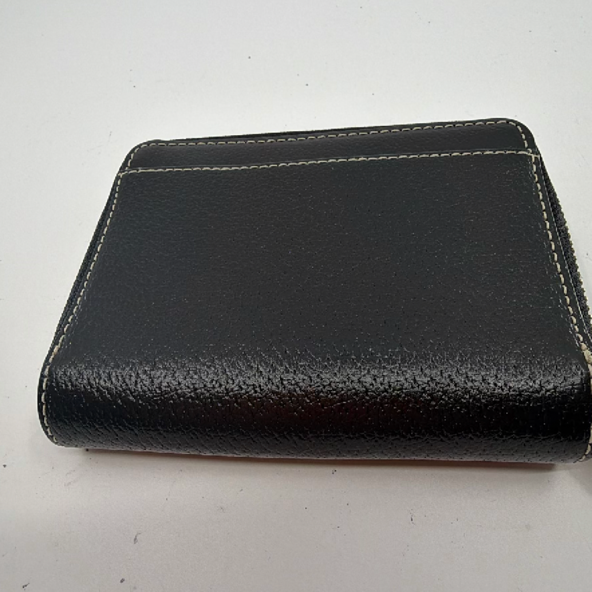 Kate Spade Black Pebbled Leather Bifold Wallet