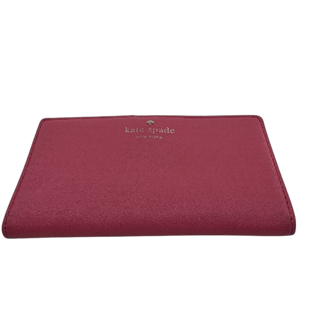 Kate Spade Continental Pink Saffiano Leather Wallet