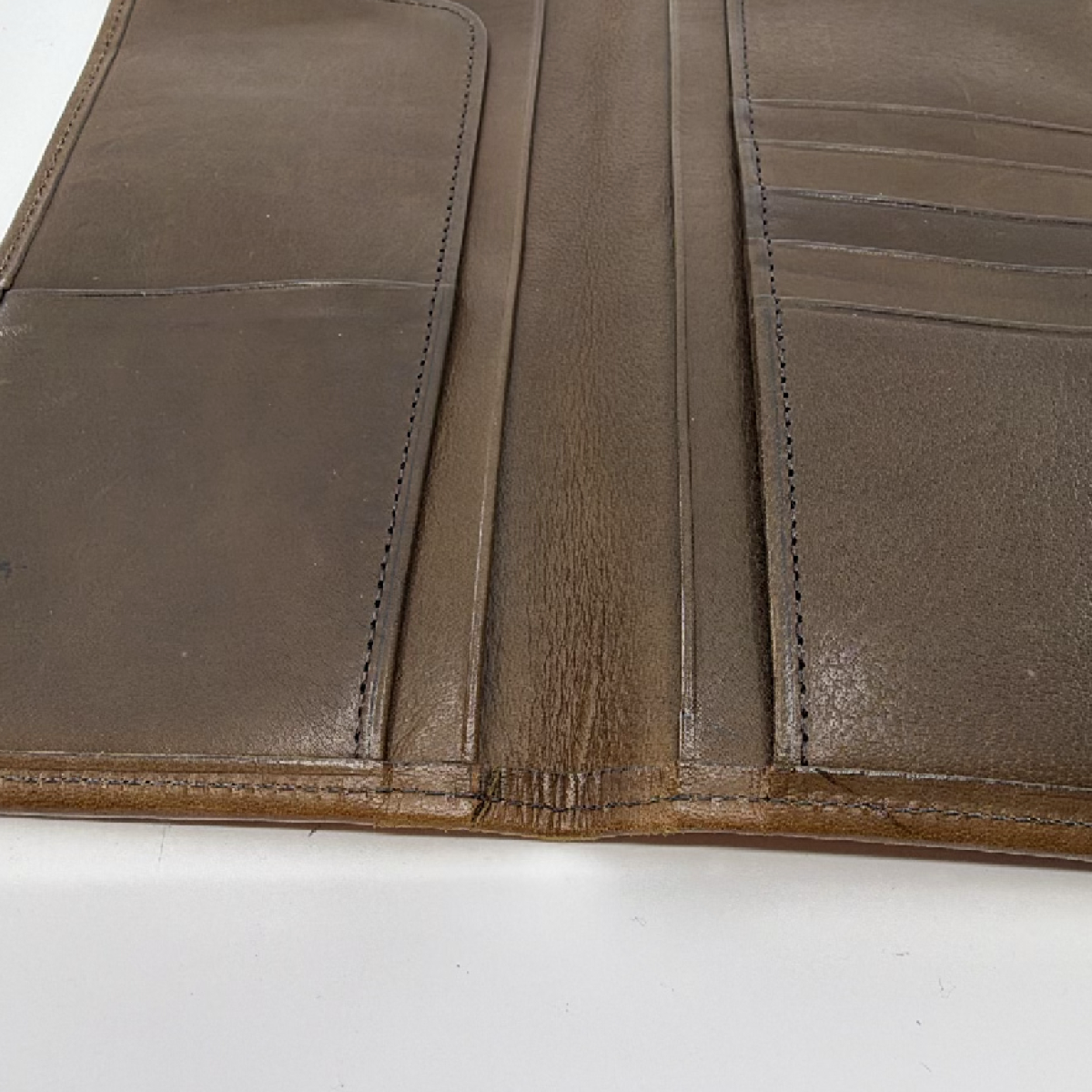 Coach Billfold Brown Leather Wallet