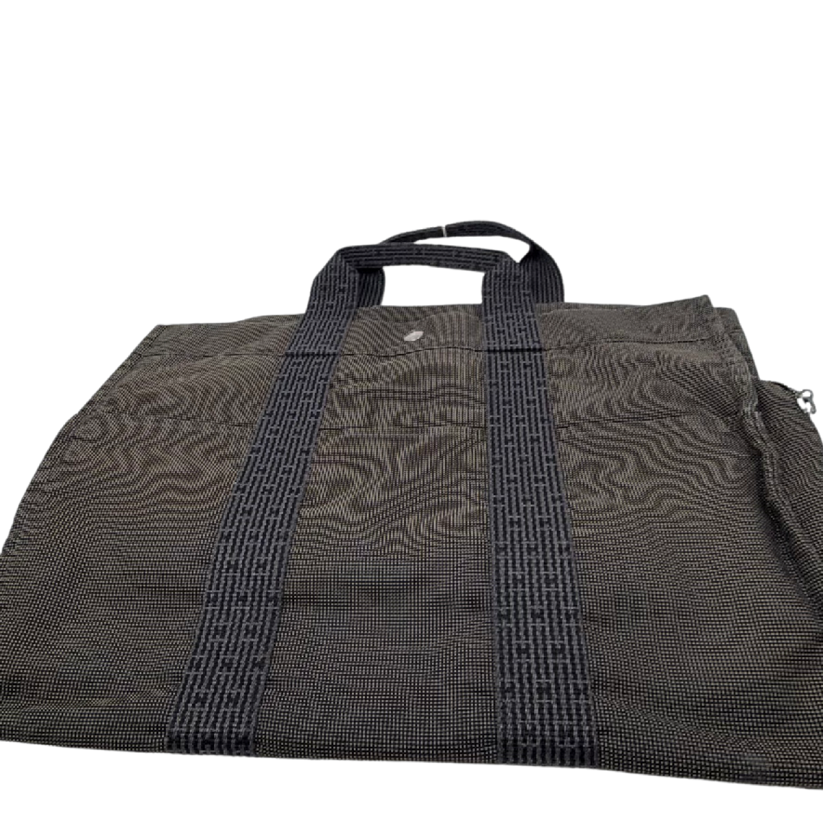 Hermès Fourre Tout Gray Canvas Tote Bag