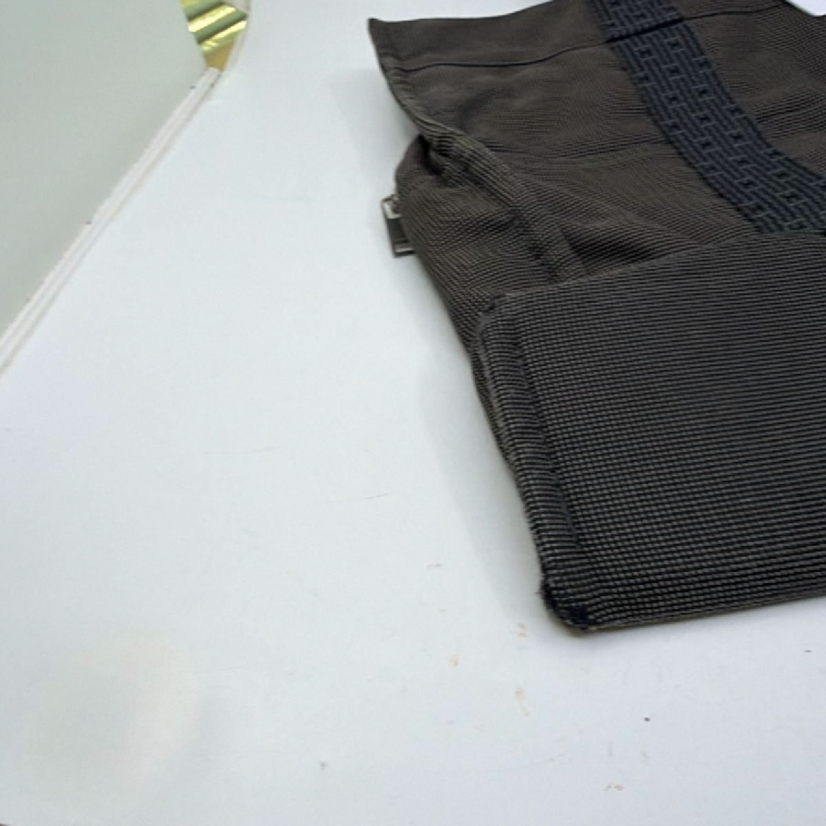 Hermès Fourre Tout Gray Canvas Tote Bag