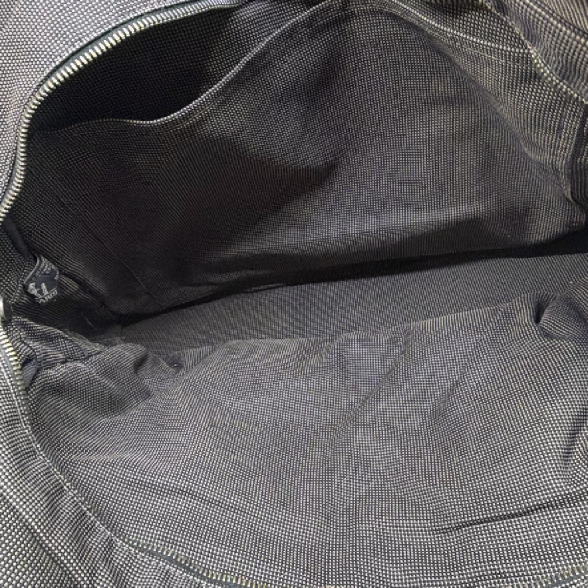 Hermès Fourre Tout Gray Canvas Tote Bag