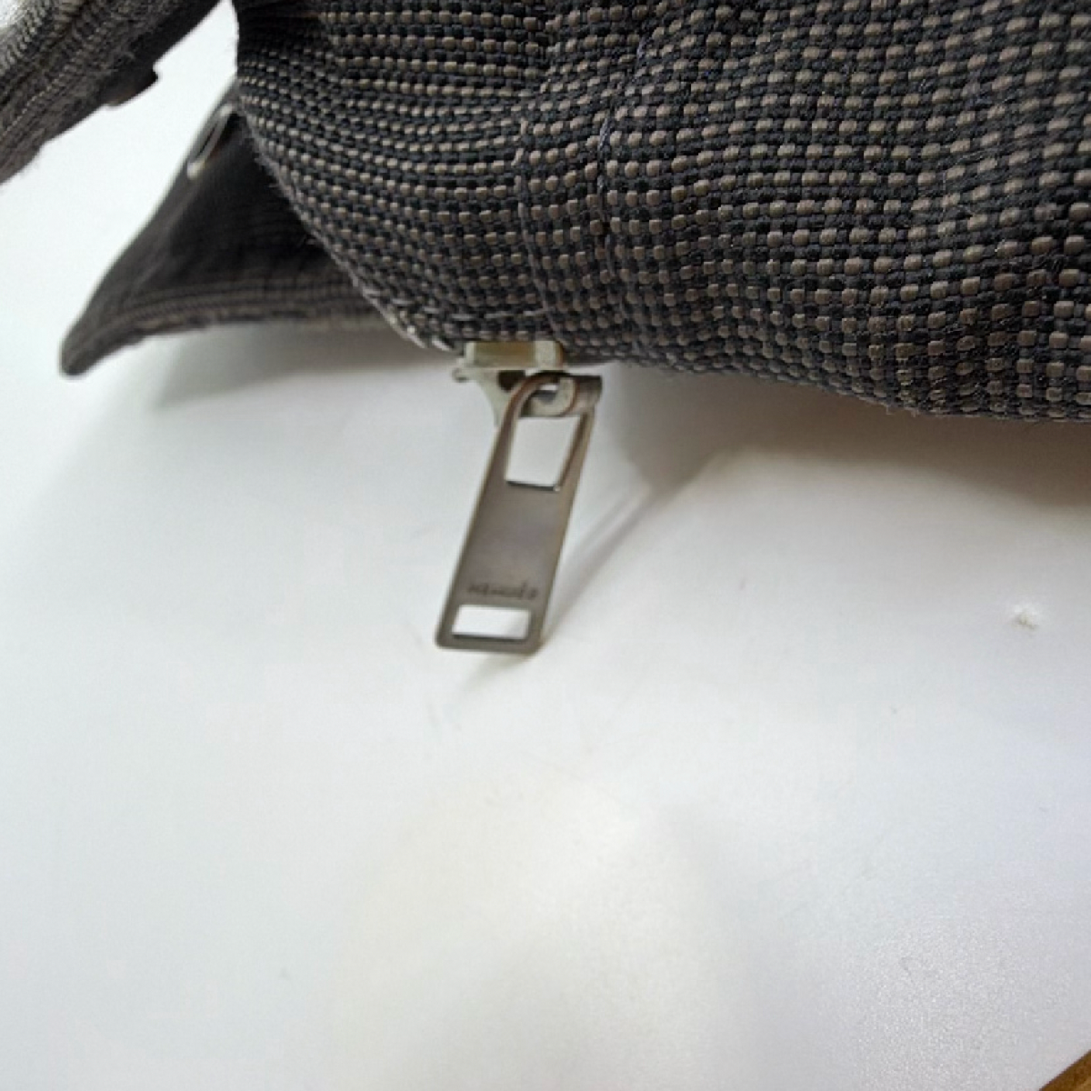 Hermès Garden Party Grey Canvas Tote Bag