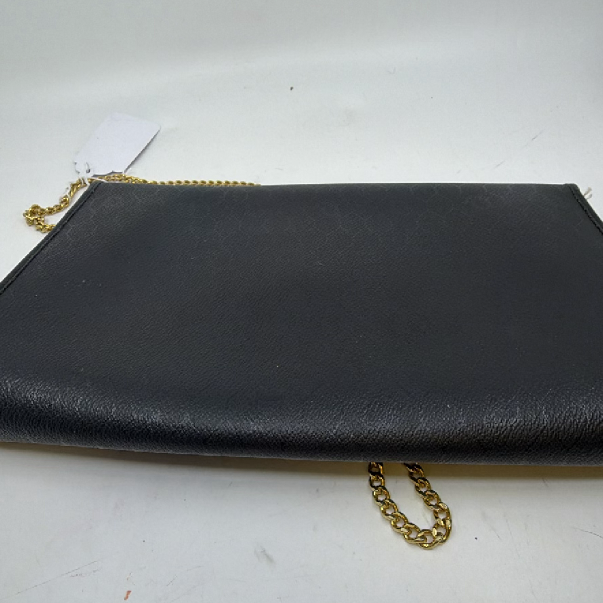Dior Vintage Flap Chain Black Diorissimo Coated Canvas Shoulder Bag