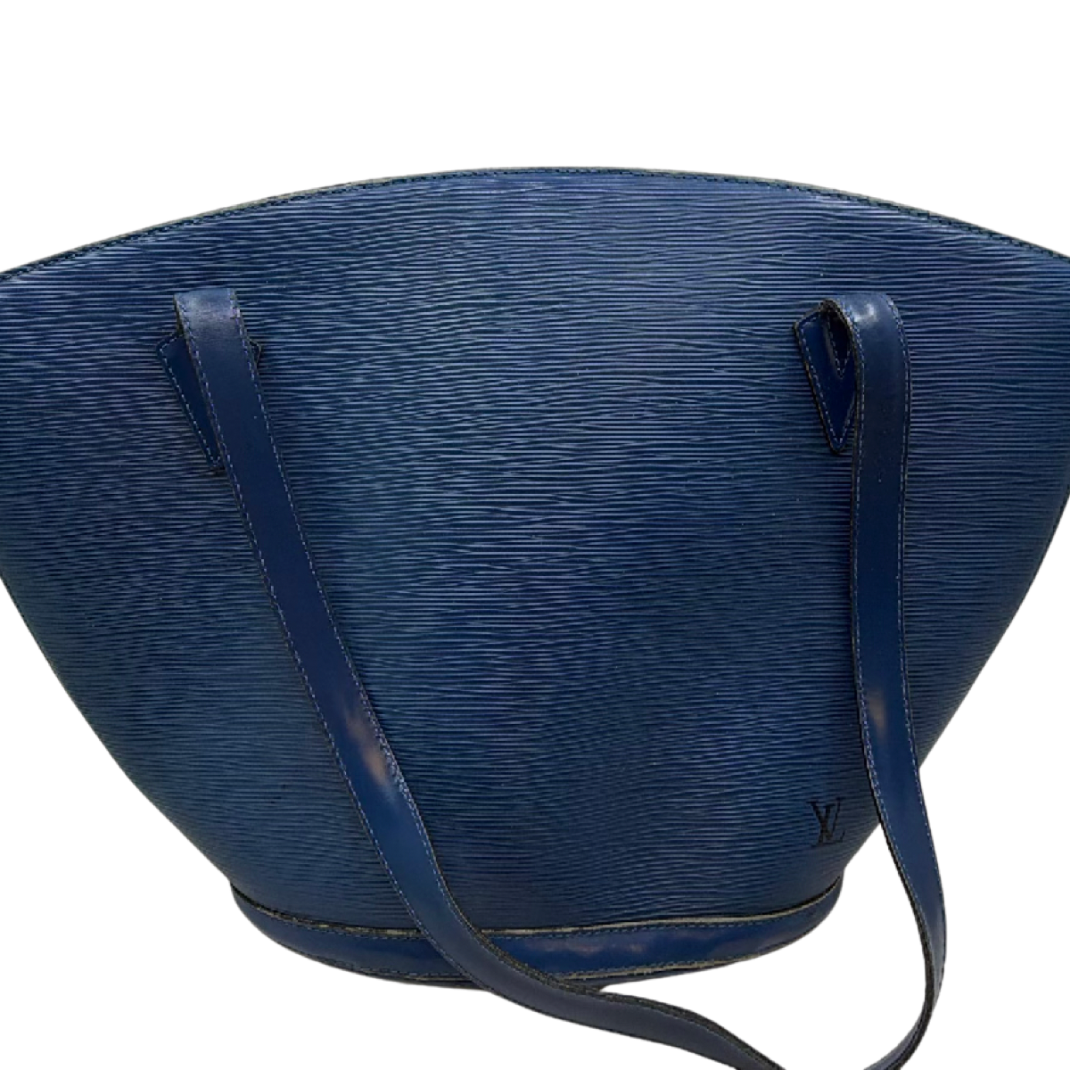 Louis Vuitton Saint Jacques Blue Epi Leather Shoulder Bag