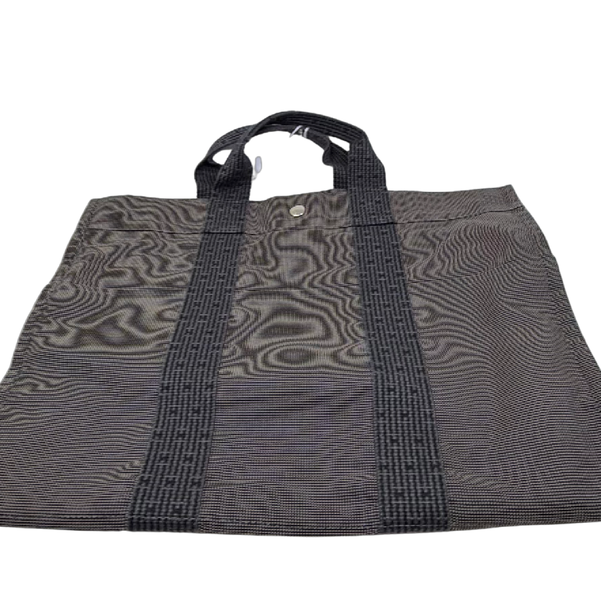 Hermès Garden Party Gray Toile H Canvas Tote Bag