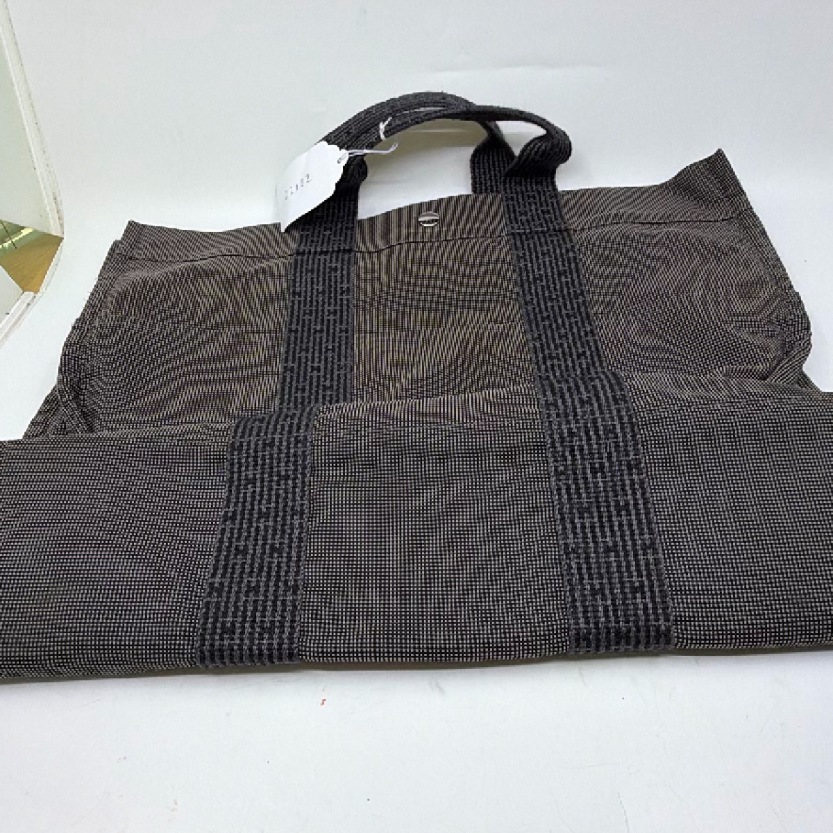 Hermès Garden Party Gray Toile H Canvas Tote Bag