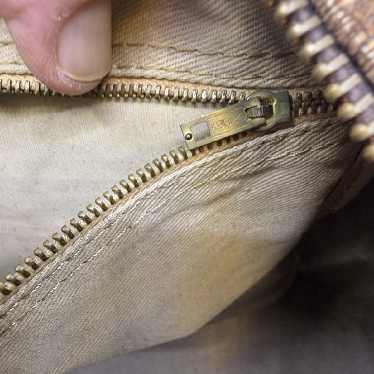 Dior Boston Bag Brown Oblique Canvas Handbag