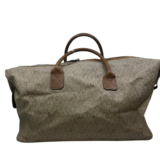 Dior Boston Bag Beige Diorissimo Canvas Travel Bag