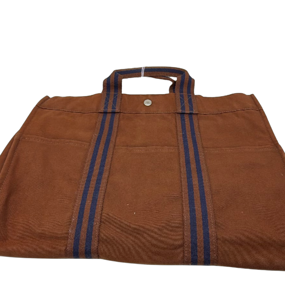 Hermès Garden Party Tote Brown Canvas Tote Bag