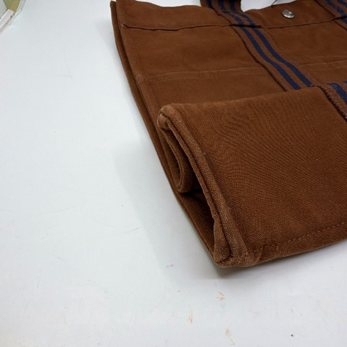 Hermès Garden Party Tote Brown Canvas Tote Bag