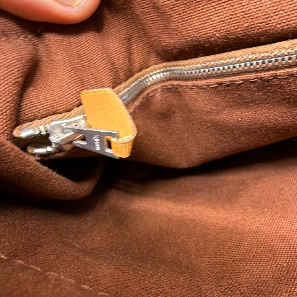 Hermès Garden Party Tote Brown Canvas Tote Bag