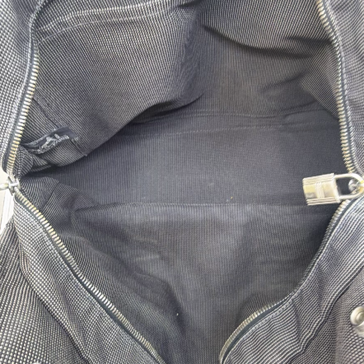 Hermès Herbag Cabas Grey Toile H Canvas Tote Bag