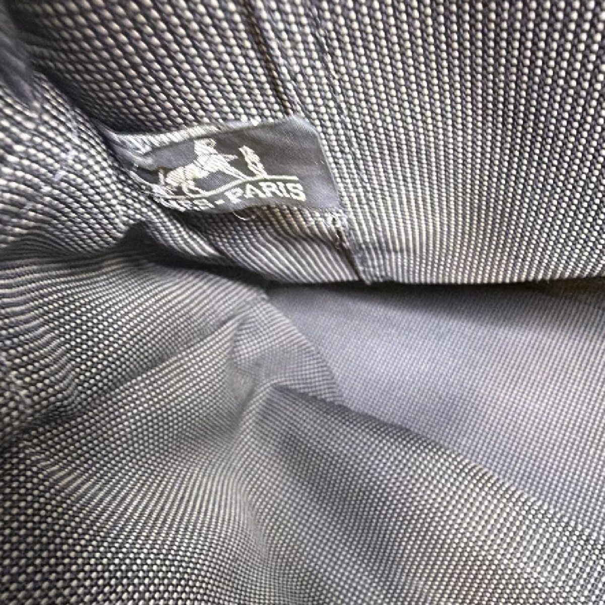 Hermès Herbag Cabas Grey Toile H Canvas Tote Bag