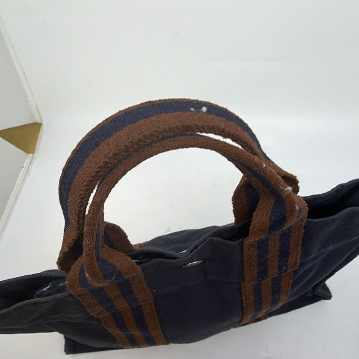 Hermès Fourre Tout Blue Canvas PM Tote Bag