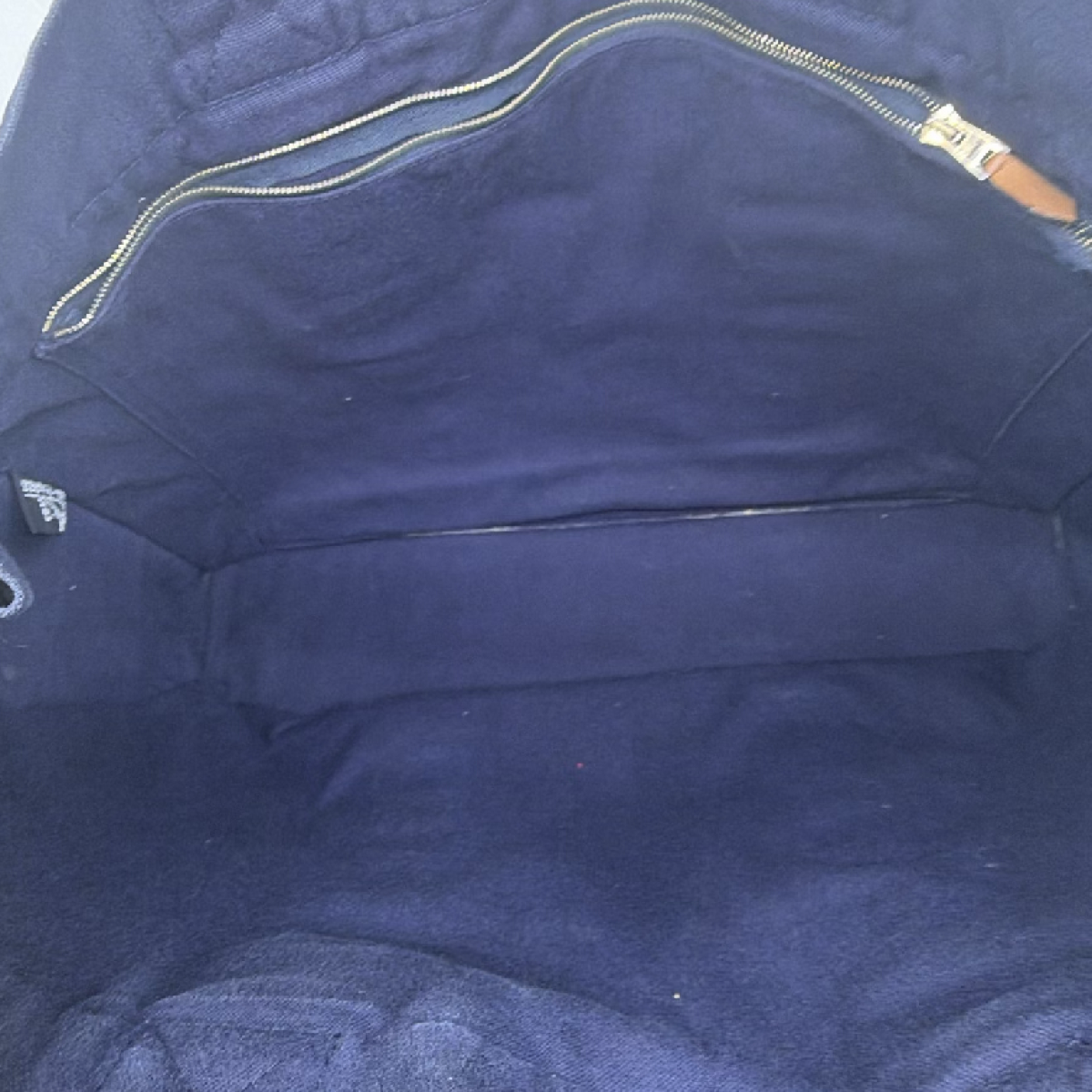 Hermès Herbag Cabas Blue Canvas Tote Bag
