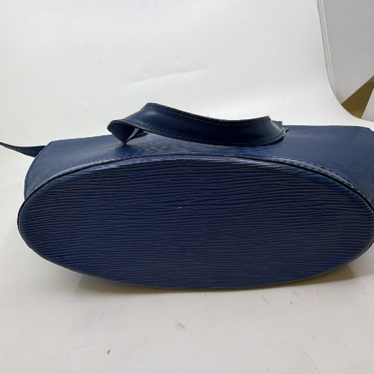 Louis Vuitton Saint Jacques Blue Epi Leather Handbag