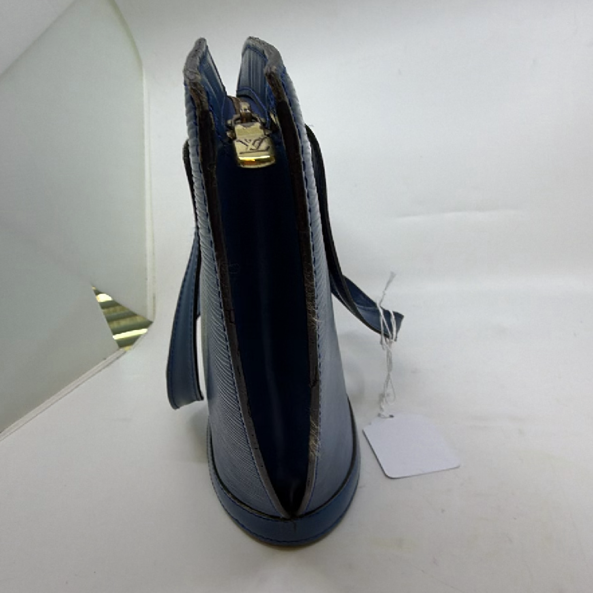 Louis Vuitton Saint Jacques Blue Epi Leather Handbag