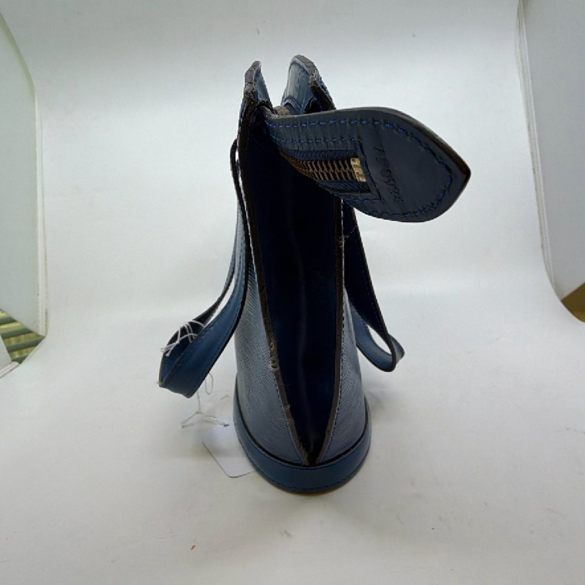 Louis Vuitton Saint Jacques Blue Epi Leather Handbag