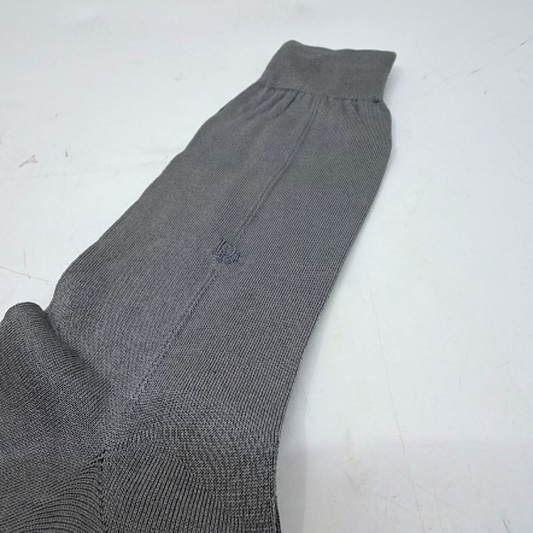 Christian Dior Monsieur Gray Knit 25 CM Sock