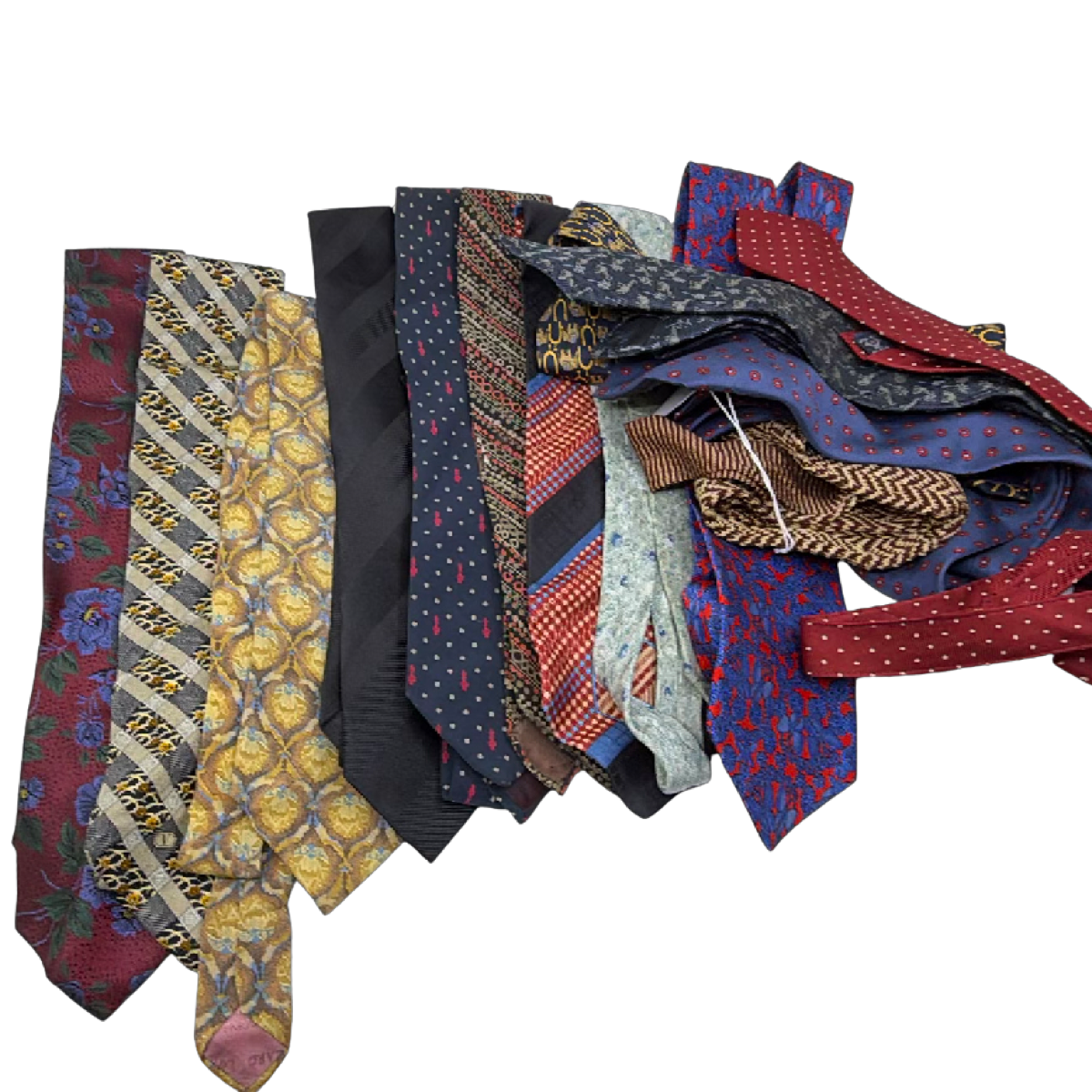 Valentino Patterned Multi Silk Necktie
