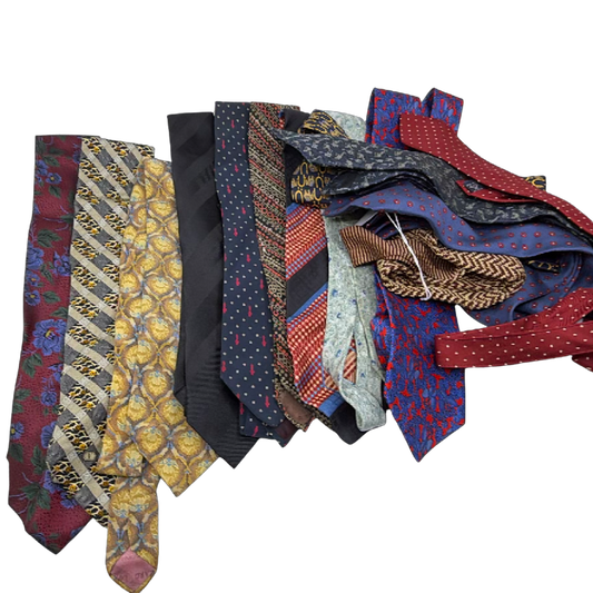 Valentino Patterned Multi Silk Necktie