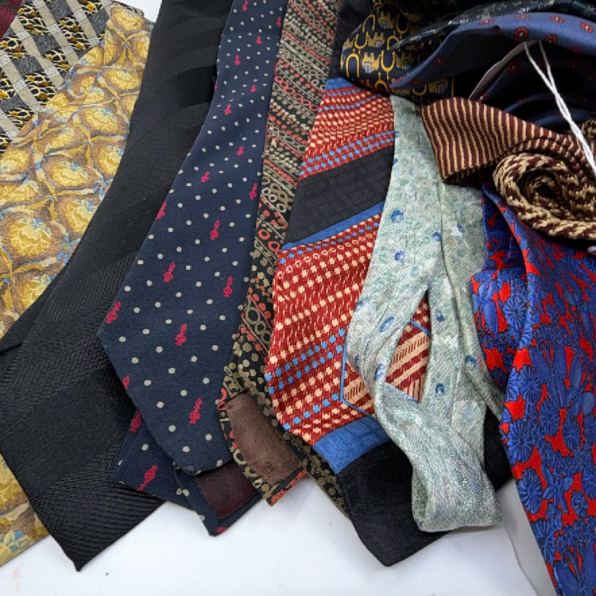 Valentino Patterned Multi Silk Necktie