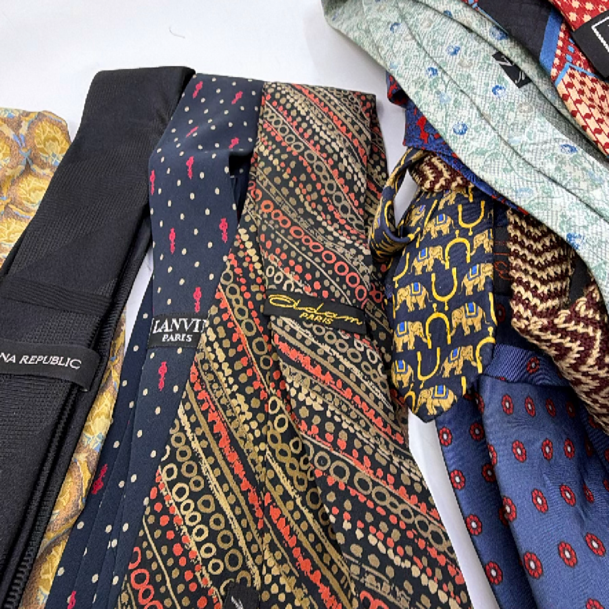 Valentino Patterned Multi Silk Necktie