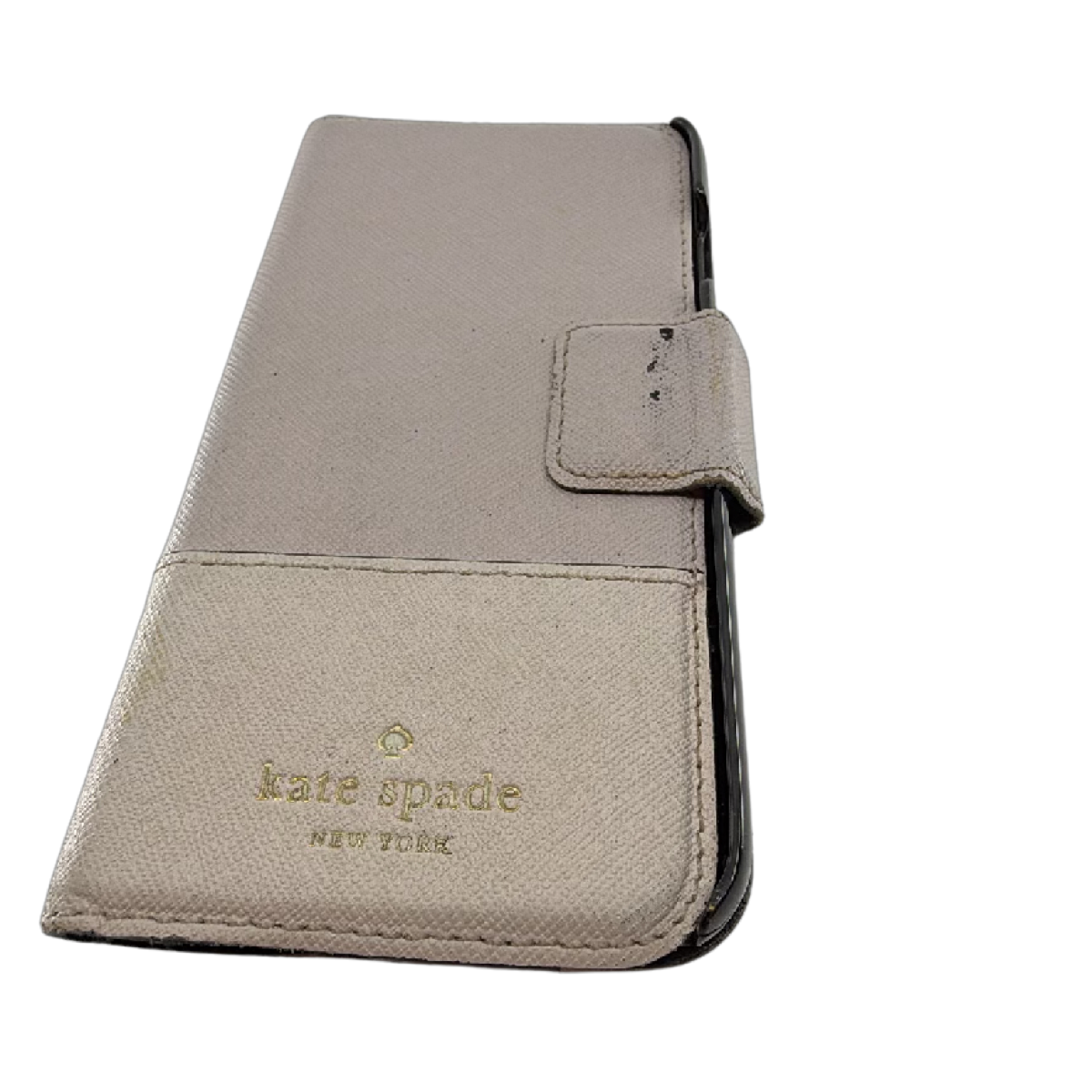 Kate Spade Folio Beige Saffiano Phone Case