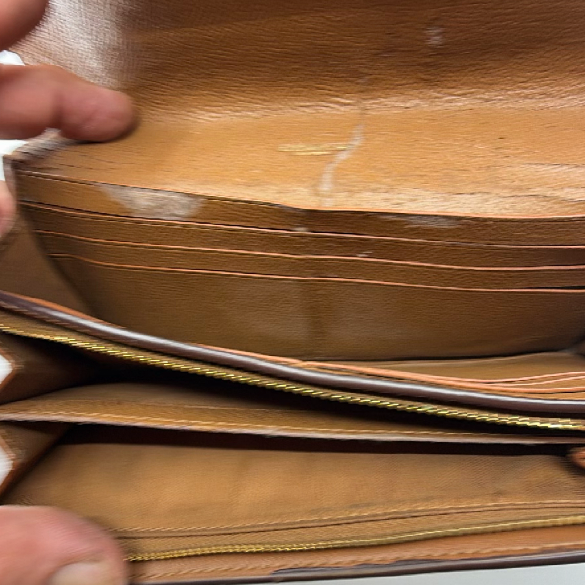 Coach Continental Flap Brown Signature Canvas Wallet