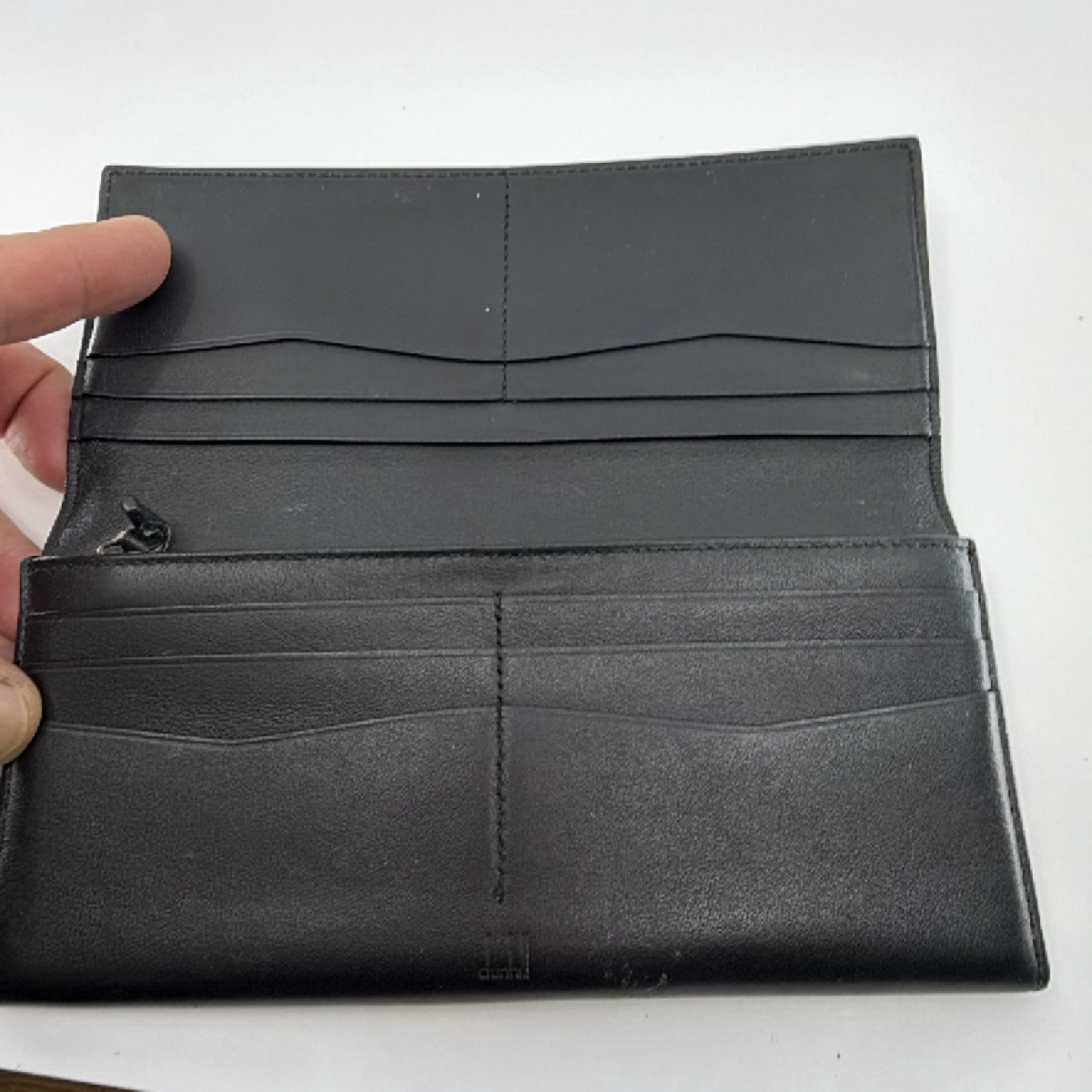 Dunhill Continental Black Leather Wallet