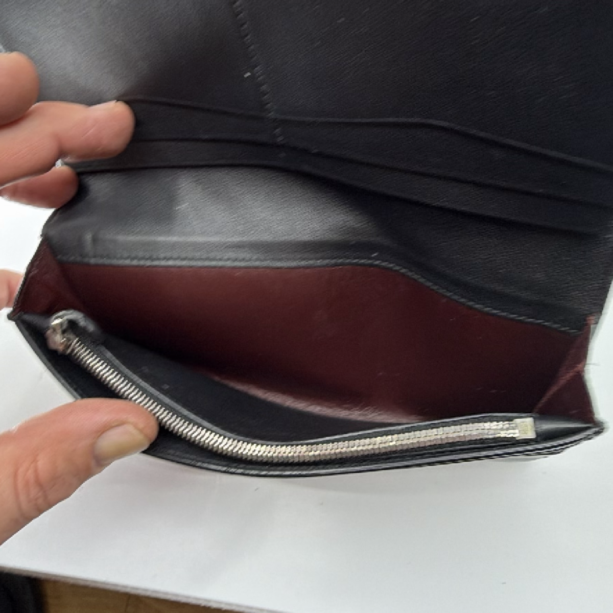 Dunhill Continental Black Leather Wallet