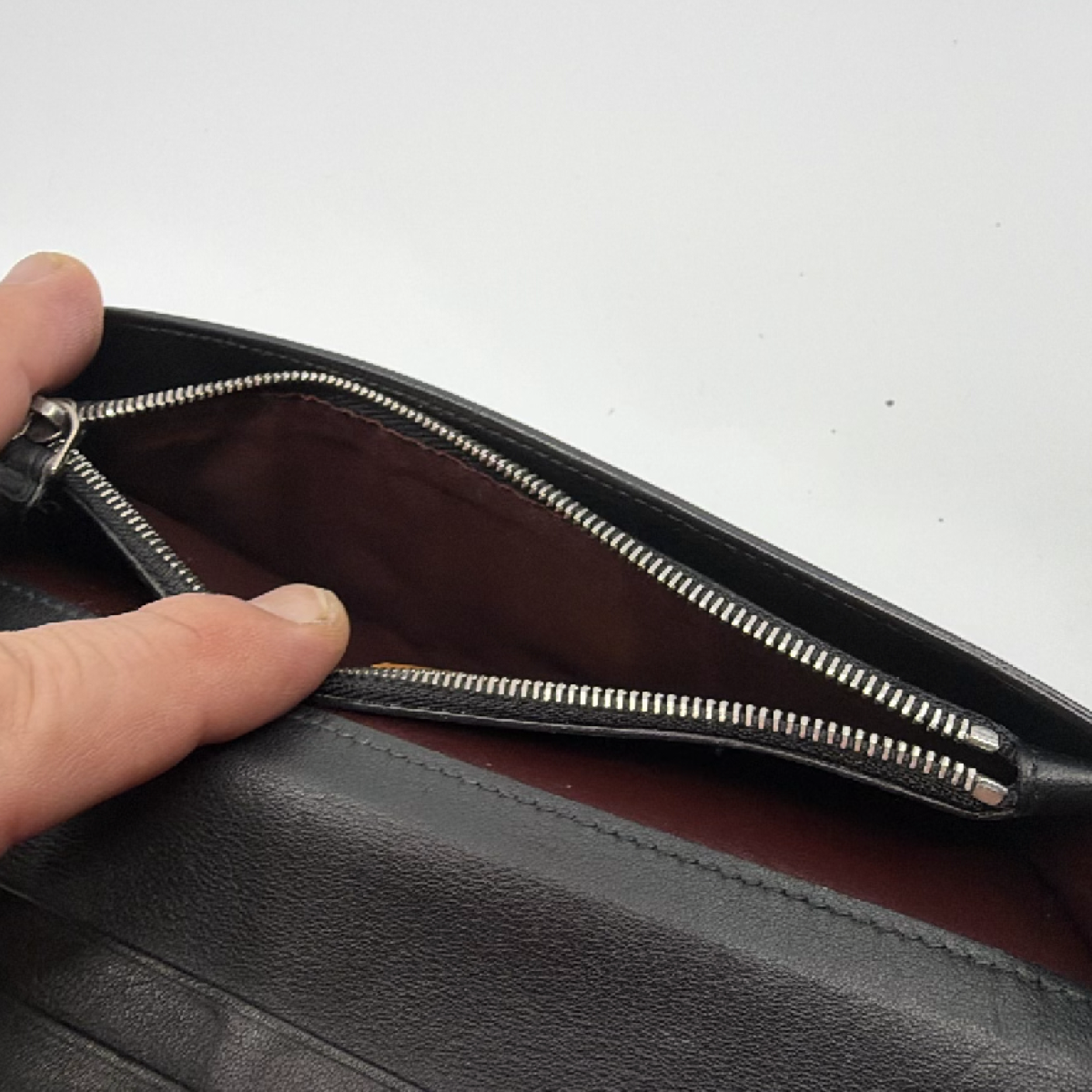 Dunhill Continental Black Leather Wallet