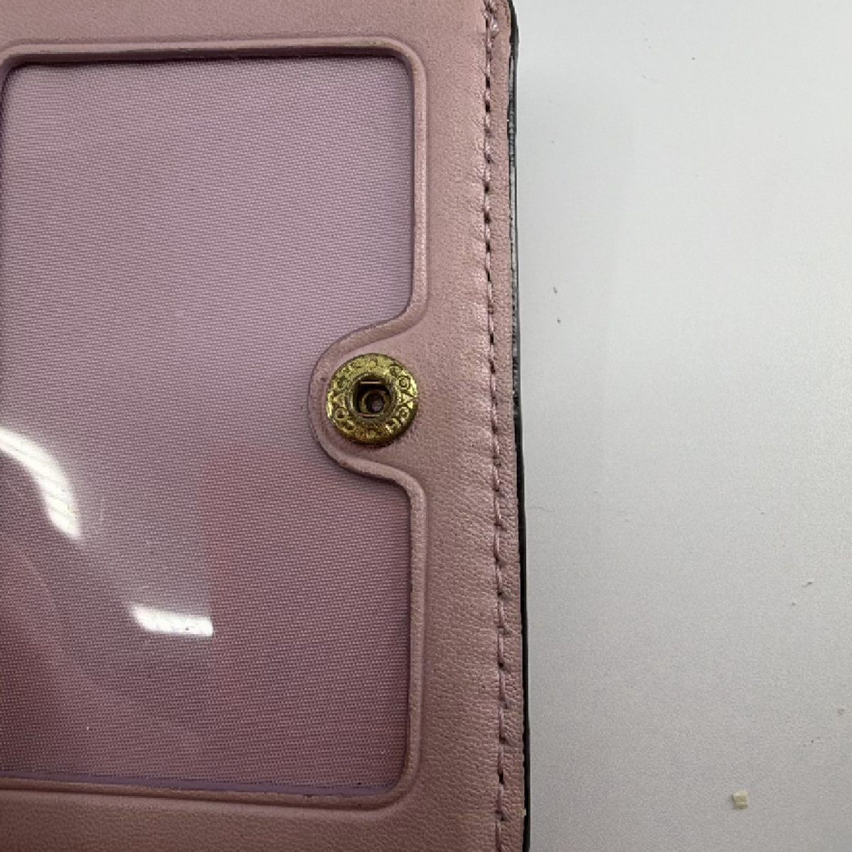 Coach Beige Leather Wallet