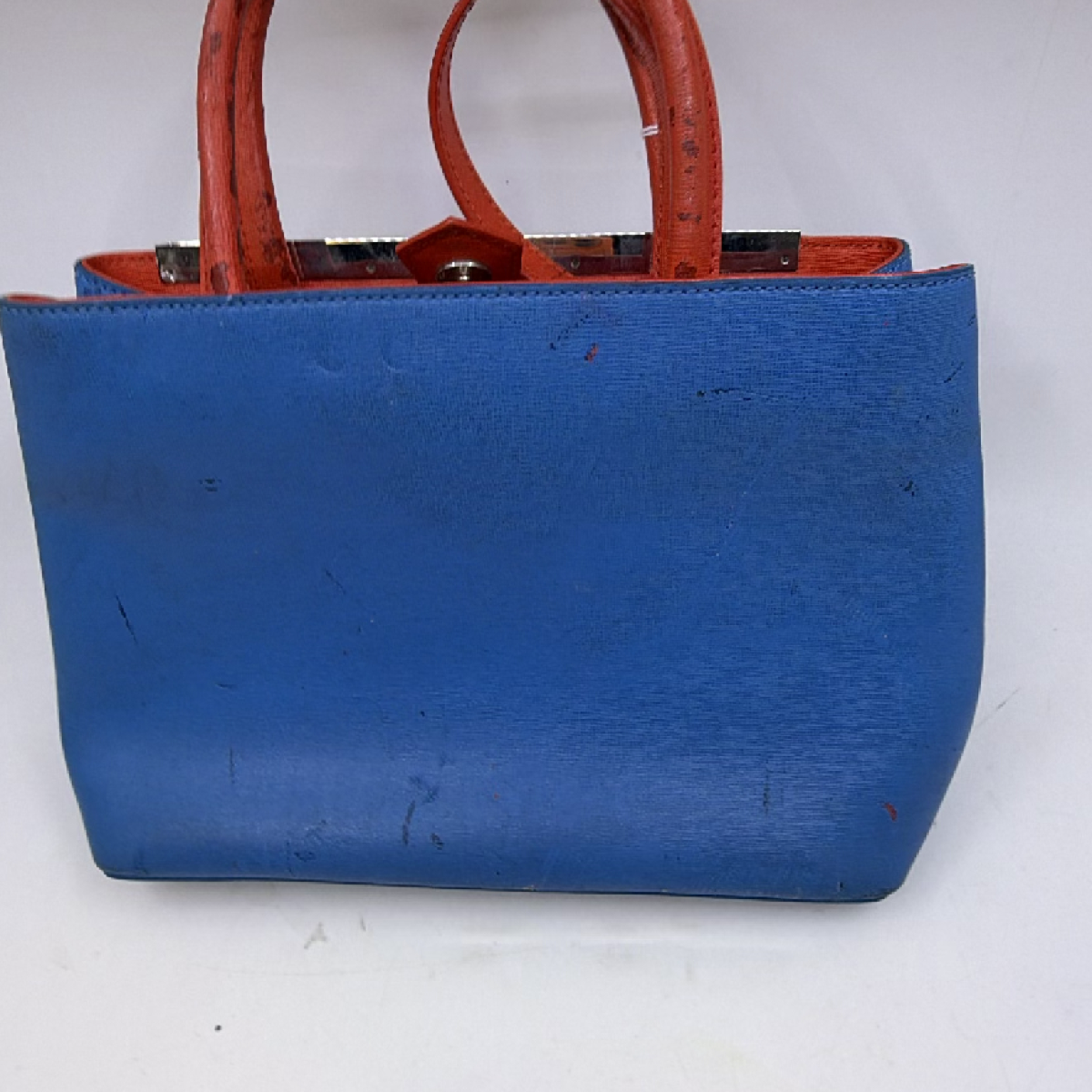 Fendi Peekaboo Mini Bag Bugs Multi-color Saffiano Leather Handbag