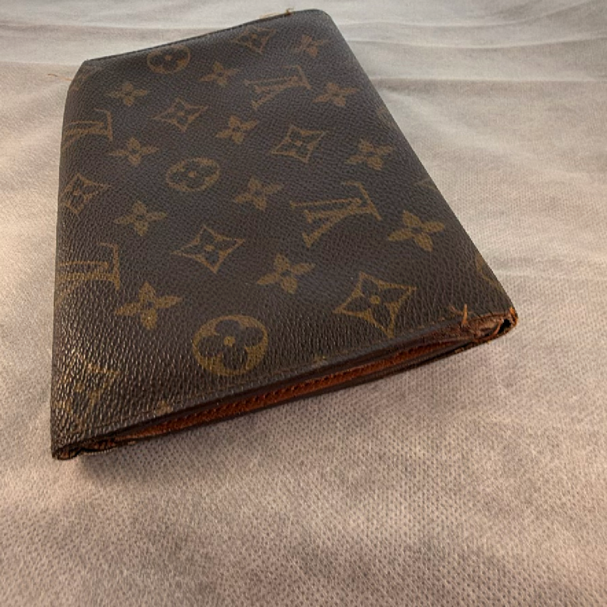 Louis Vuitton Sarah Wallet Brown Monogram Canvas Wallet