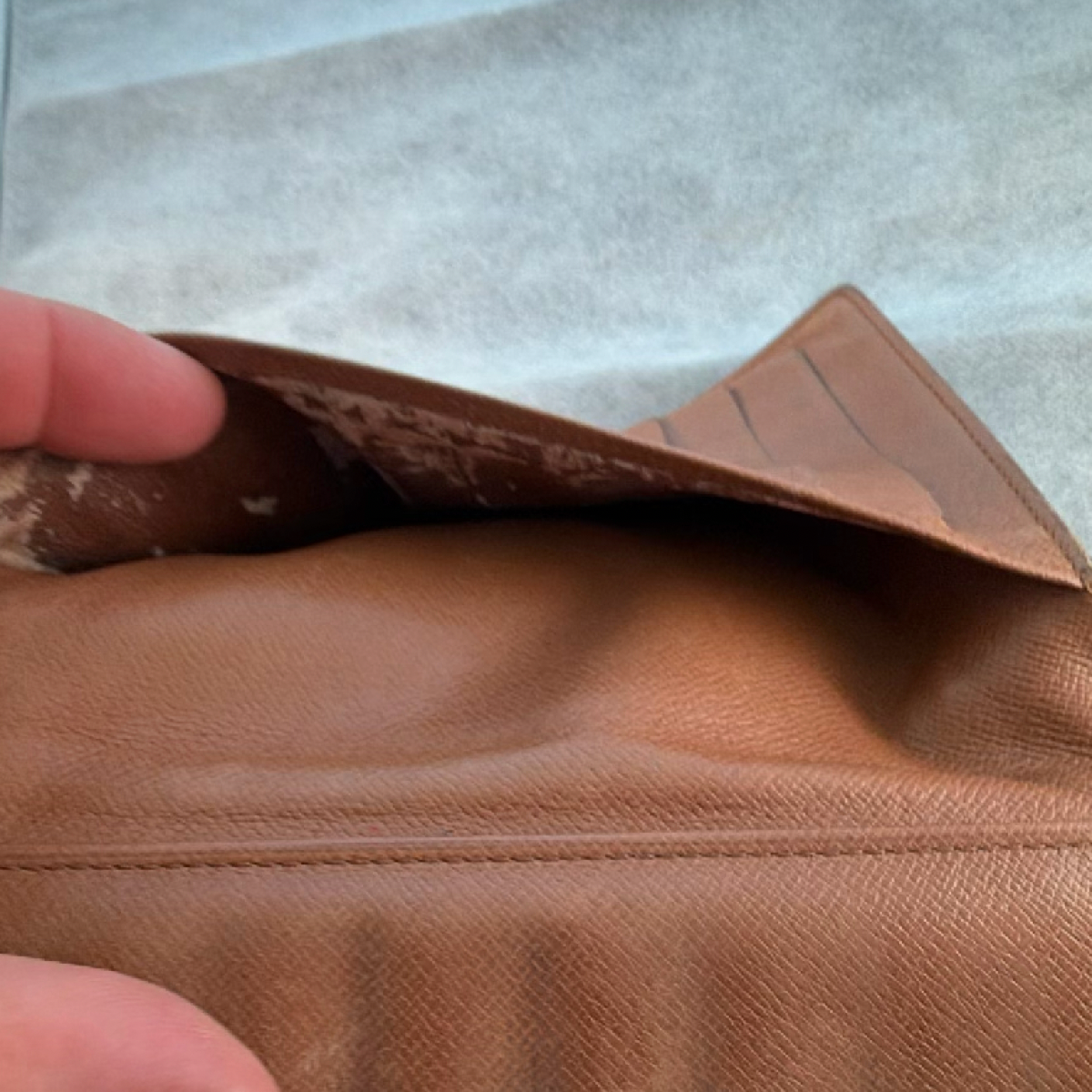 Louis Vuitton Sarah Wallet Brown Monogram Canvas Wallet