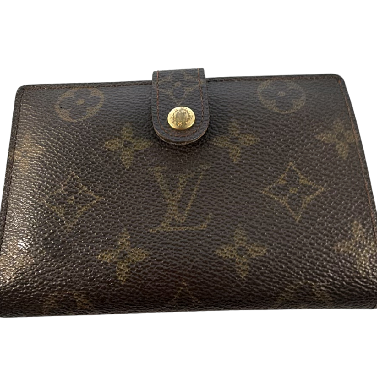 Louis Vuitton French Purse Brown Monogram Canvas Wallet
