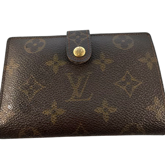 Louis Vuitton French Purse Brown Monogram Canvas Wallet