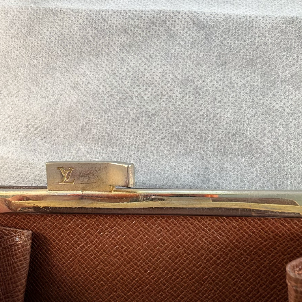 Louis Vuitton French Purse Brown Monogram Canvas Wallet