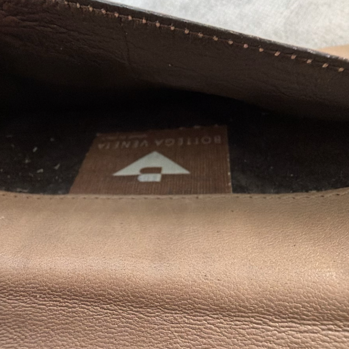 Bottega Veneta Intrecciato Continental Taupe Leather Wallet