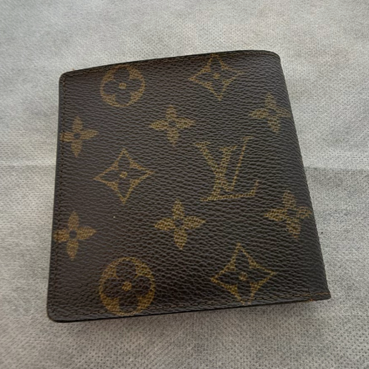 Louis Vuitton Bifold Wallet Brown Monogram Canvas Wallet