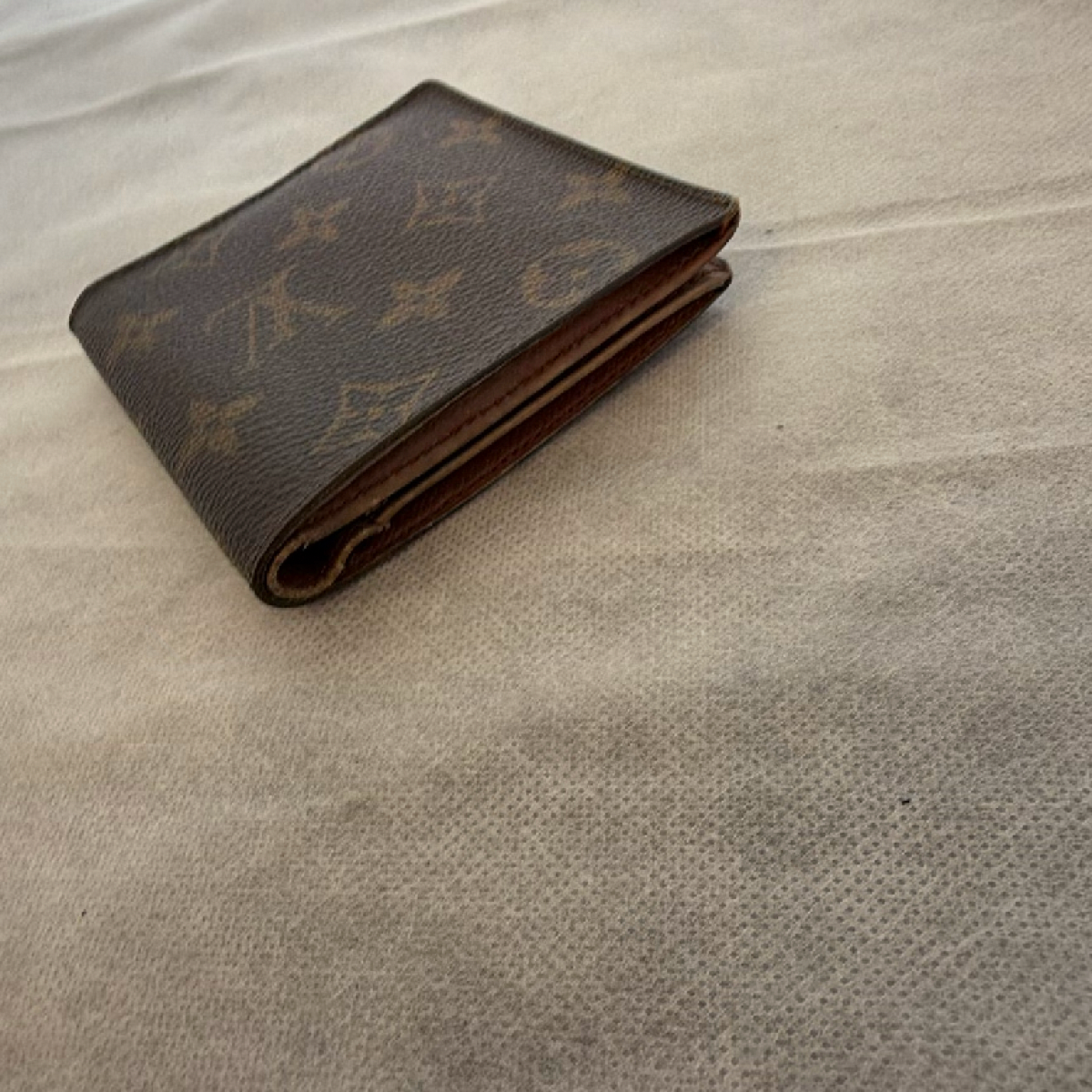 Louis Vuitton Bifold Wallet Brown Monogram Canvas Wallet