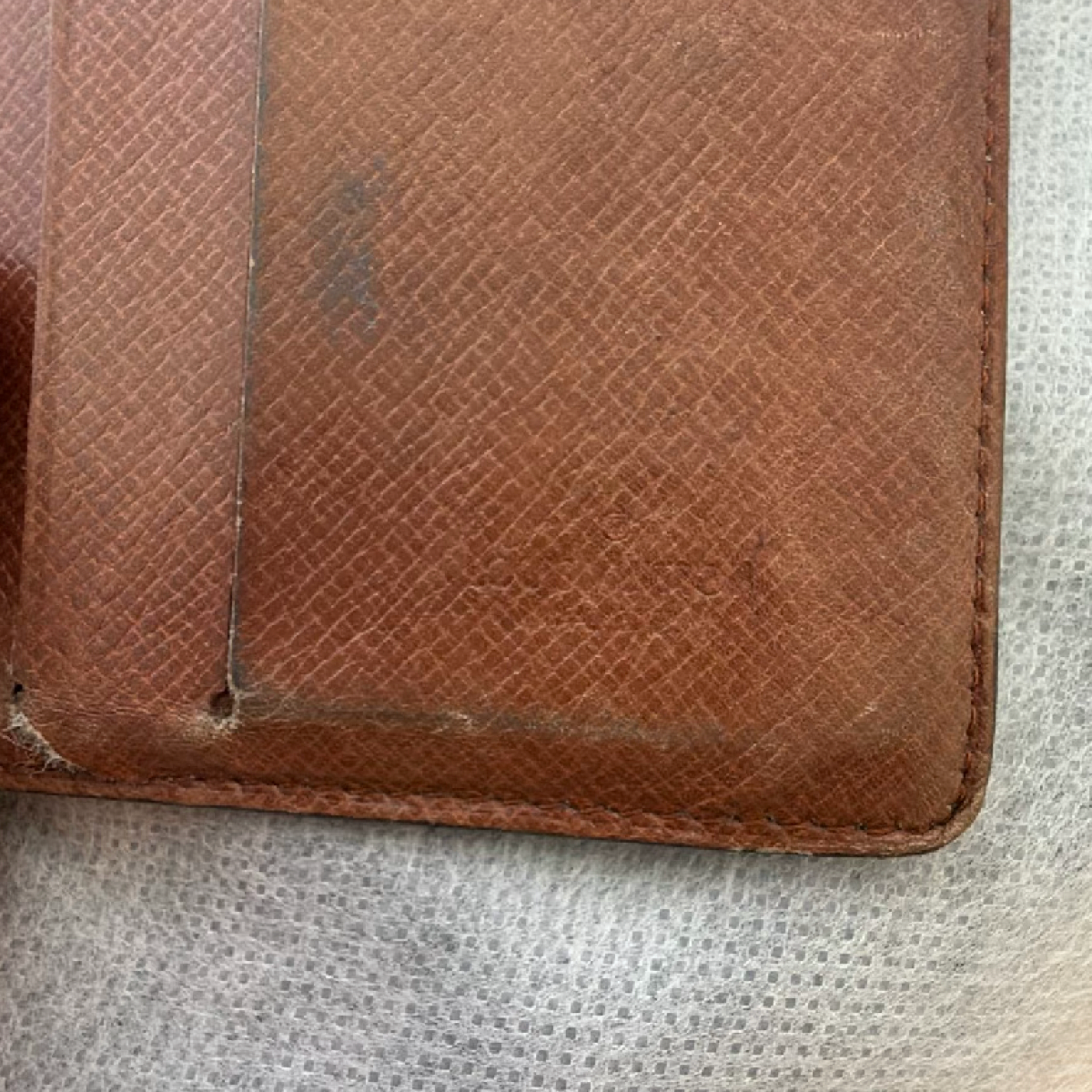 Louis Vuitton Bifold Wallet Brown Monogram Canvas Wallet