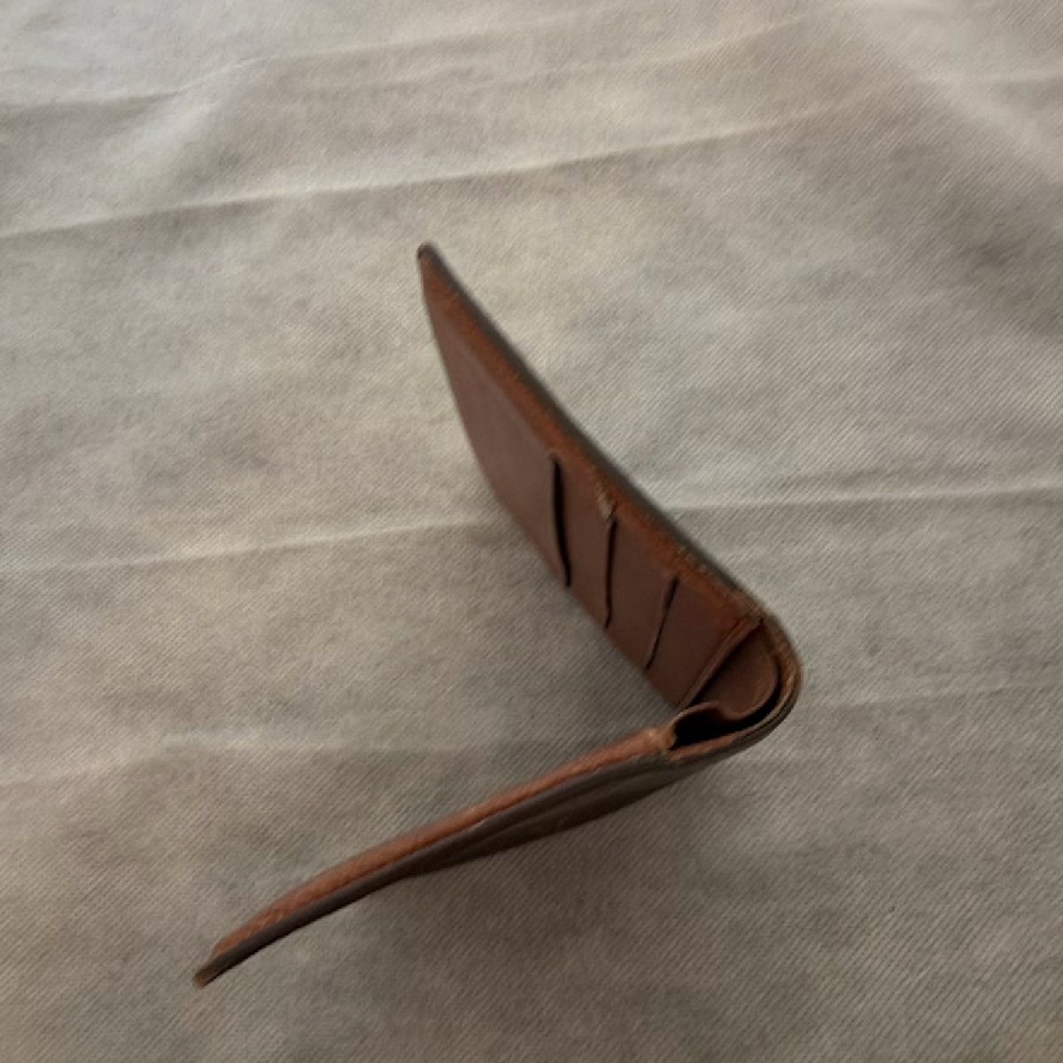 Louis Vuitton Bifold Wallet Brown Monogram Canvas Wallet