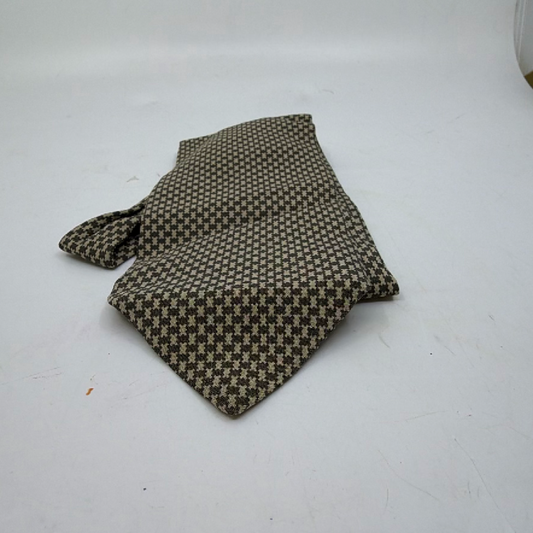 Giorgio Armani Houndstooth Brown Silk Tie