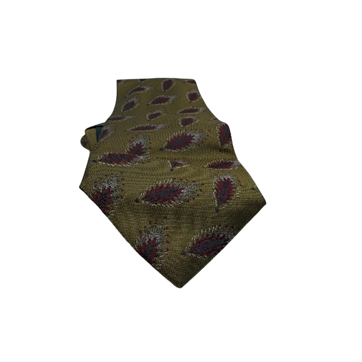 Royal David Green Silk Necktie